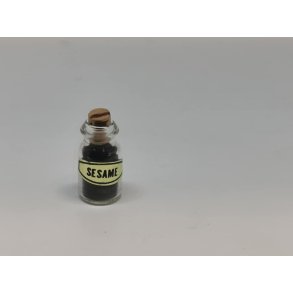  Krukke med sesam (brugt)