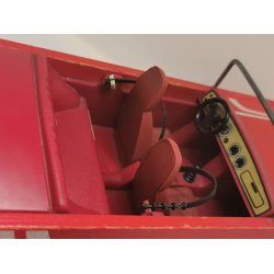 Lundby bil i tr og plastik fra 1970erne (brugt)