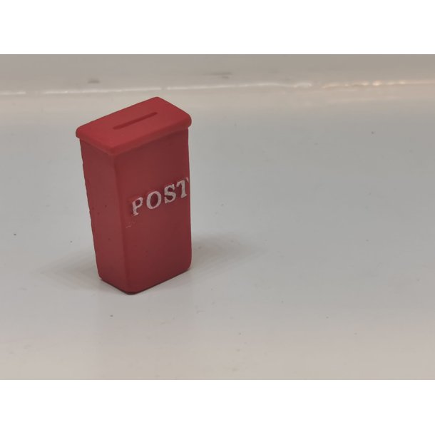 Wow Overflødig Fugtig 1 Postkasse i resin (ny) - Diverse pynt og tilbehør - Frost miniature