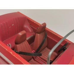 Lundby bil i tr og plastik fra 1970erne (brugt)