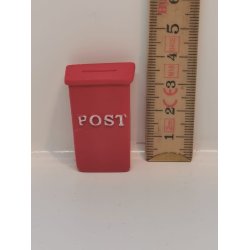 1 Postkasse i resin (ny)