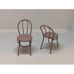 Stol i metal (brugt)