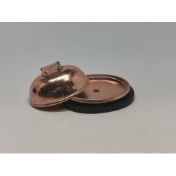 Kobber fad med lg (nyt)