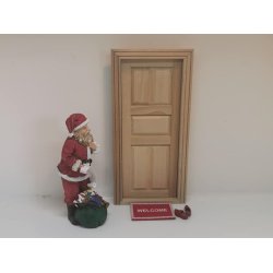 Drmtte i rd til dukkehus eller nissehus (ny)