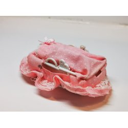 Moseskurv i plastik med betrk (brugt)