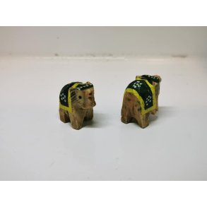 Elefant i granit (hndlavet)