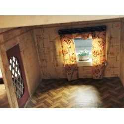 Fint lille dukke eller nisse hus (antik) muligvis Dansk fngselslegetj  