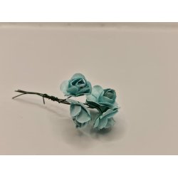 Buket med turkis roser (brugt)