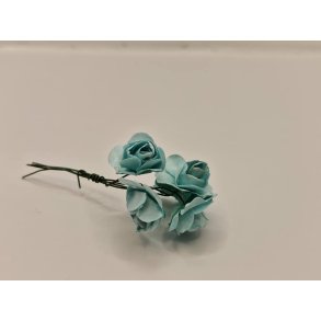 Buket med turkis roser (brugt)