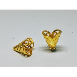 Guld Krmmerhus i metal (nyt)