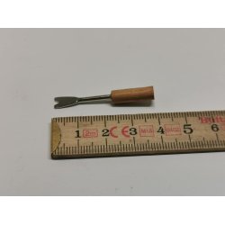 Stift udtrkker i metal med tr hndtag (brugt)