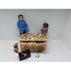 Stift udtrkker i metal med tr hndtag (brugt)