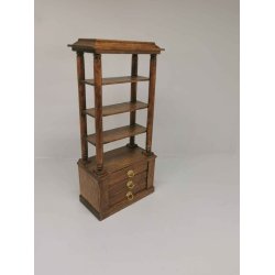 Mini Mundus reol med skuffer (brugt/som ny)