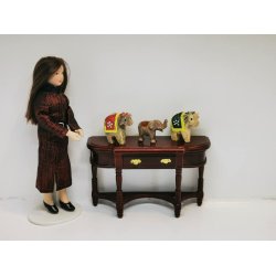 Elefant i granit (hndlavet)