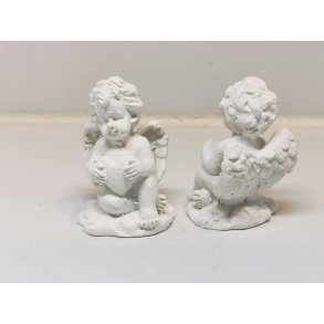 Engel i gibs og gavepose (ny)