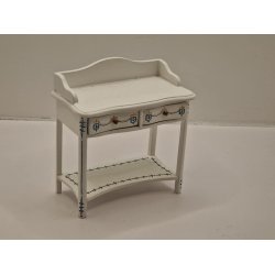 Anretter bord med skuffer i tr (brugt/som nyt)