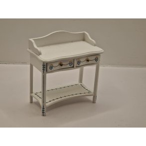 Anretter bord med skuffer i tr (brugt/som nyt)