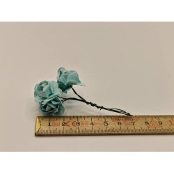 Buket med turkis roser (brugt)