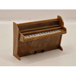 Meget lille klaver i plastik (brugt)