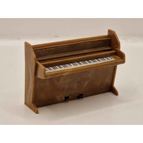 Meget lille klaver i plastik (brugt)