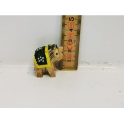 Elefant i granit (hndlavet)