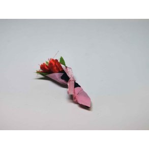 Buket i papir (hndlavet)