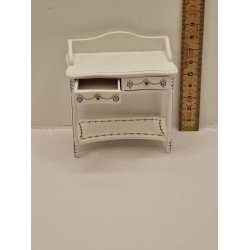 Anretter bord med skuffer i tr (brugt/som nyt)