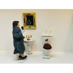 Barbermaskine i resin (ny)