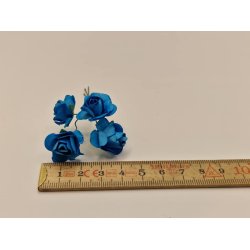 Buket med bl roser (brugt)