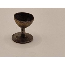 Glas / pokal i metal (antik)