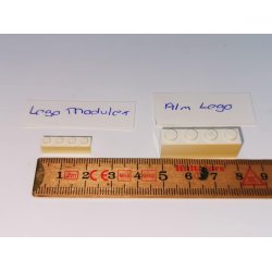 Lego Modulex miniature byggeklods fra 1960'erne (gammel)