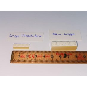 Lego Modulex miniature byggeklods fra 1960'erne (gammel)