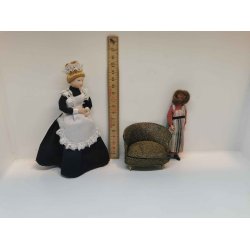 Petite Princess "guld" stol (brugt)