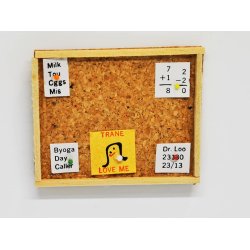 Opslagstavle i kork (ny)