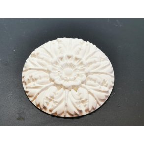 Loft rosette i gips 6 cm (hndlavet)