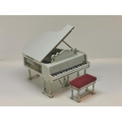 Petite princess piano inkl skammel fra 1960'erne (brugt)