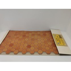 6 kantet gte fliser fra Mini Mundus (nye)