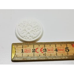 Rocette i gips (ny) 2,7 cm