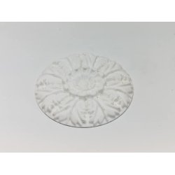 Loft rosette i gips 6 cm (hndlavet)