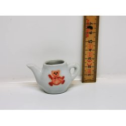 Kande med pink bamse (brugt)