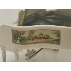 Petite princess piano inkl skammel fra 1960'erne (brugt)