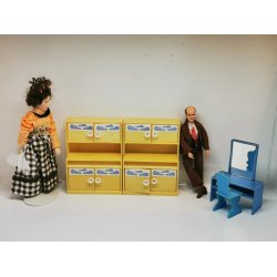  Reol i plastik (brugt)