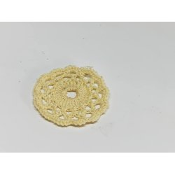 Lille rund dug (hndlavet)