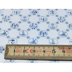 Tapet Hollandske fliser (nyt)