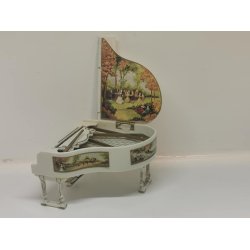 Petite princess piano inkl skammel fra 1960'erne (brugt)