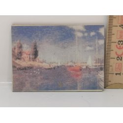 Maleri af havn (nyt)