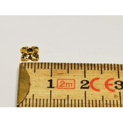 3 perleskle i metal (nye)