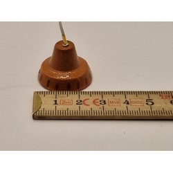 Keramik Loftlampe til dukkehus scala 1:12 (hndlavet)