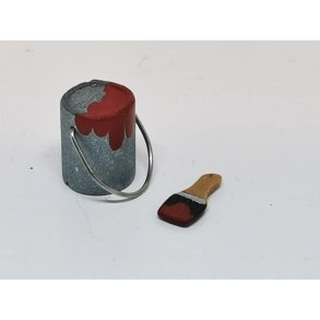 Malerspand og pensel (nyt)