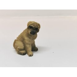 Hund i resin (brugt)